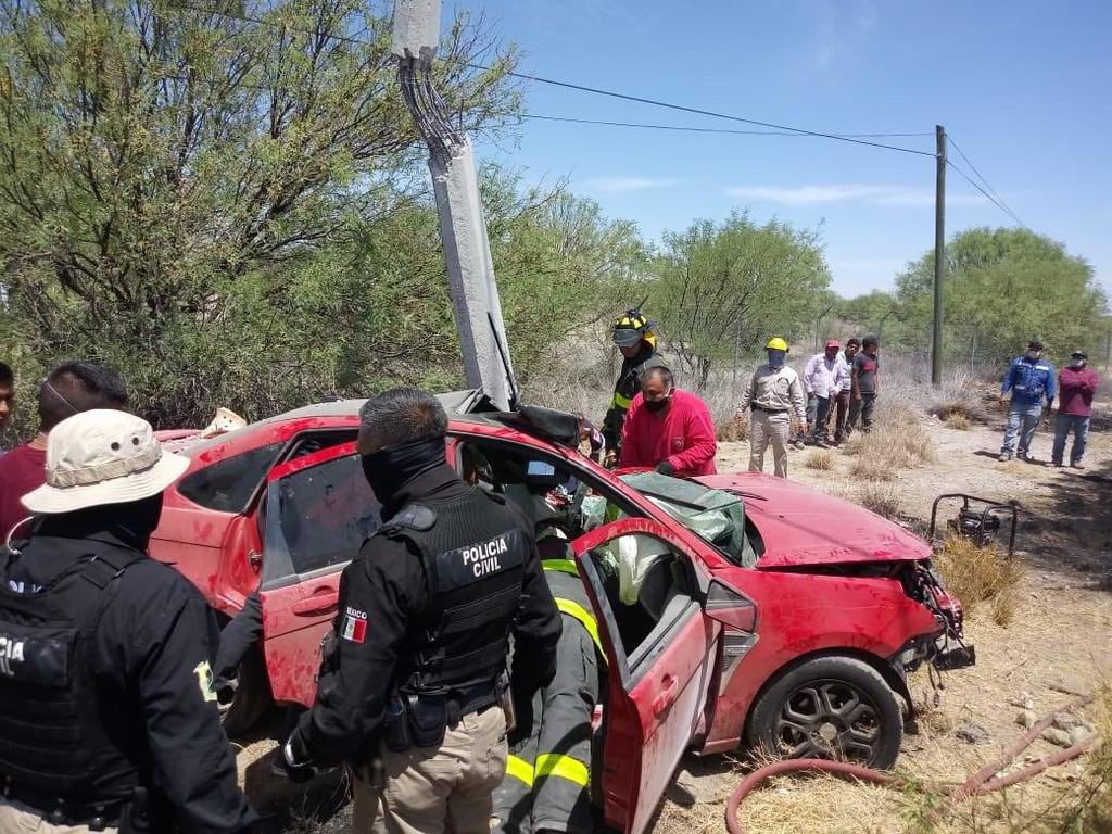 Accidente Sobre Carretera Torre N San Pedro Deja Dos Heridos Graves