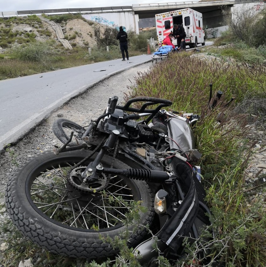 Conductor Invade Carril E Impacta A Motociclista En Ramos Arizpe