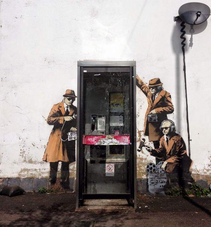 Mural de Banksy será subastado