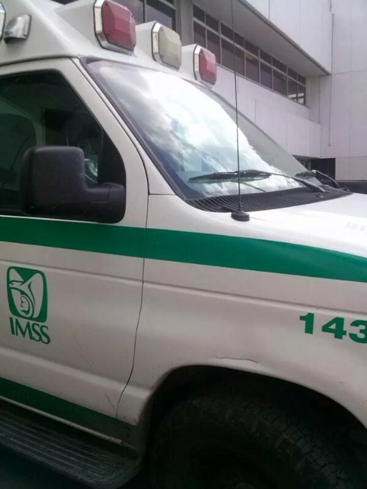 Denuncian malas condiciones de ambulancias del IMSS