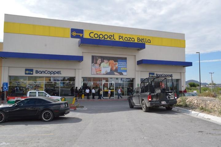 Asaltan tienda Coppel en Saltillo