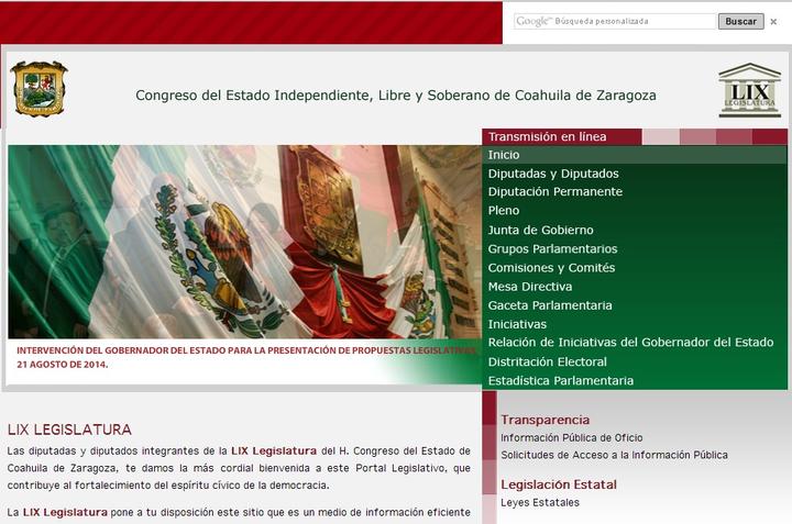 Investigan hackeo a sitio web del Congreso de Coahuila