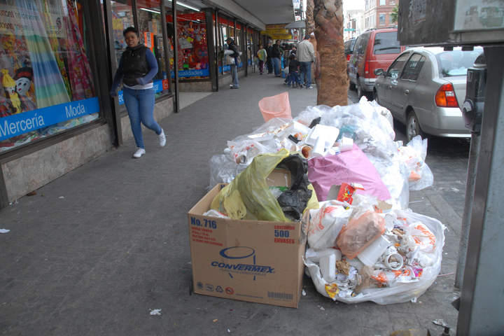 Prevén mayor acumulación de basura en Torreón