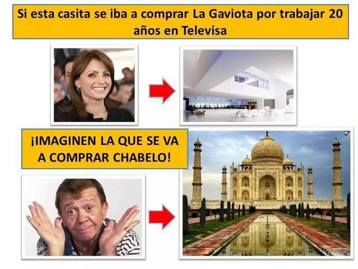 Angélica Rivera y la 'Casa Blanca' en memes