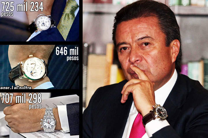 Presidente del PRI posee millonaria colección de relojes