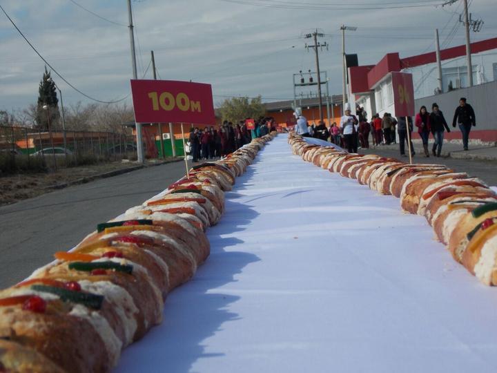 Invitan a saltillenses a partir Rosca de Reyes de 150 metros