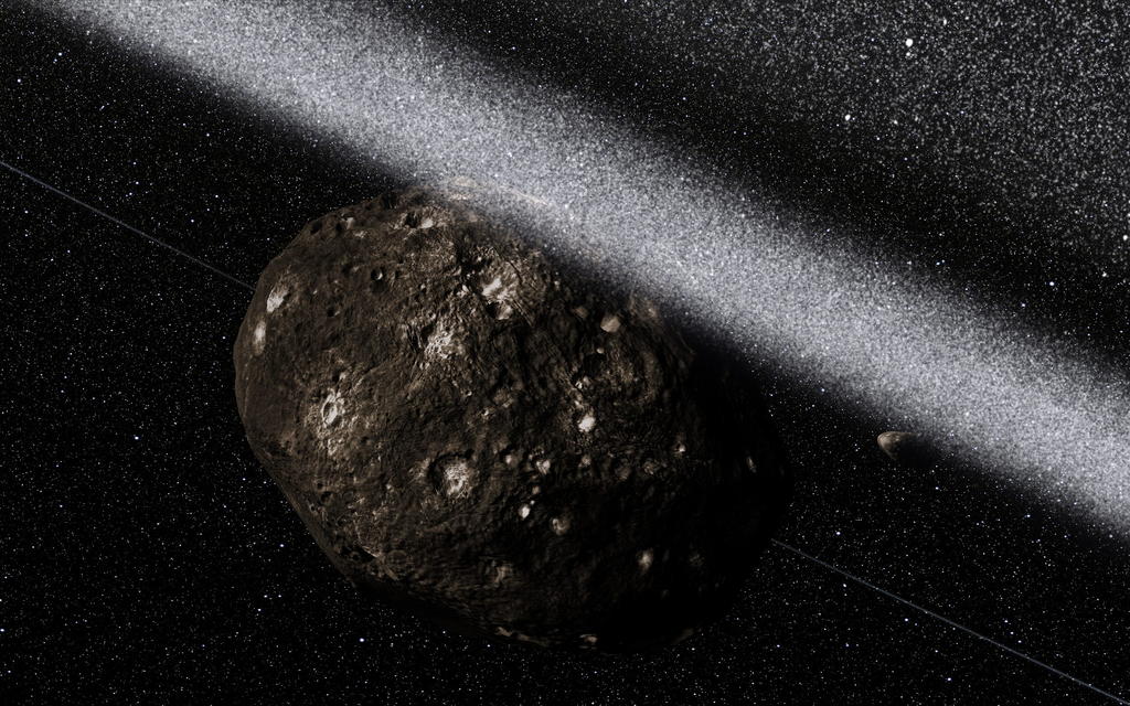 La zona más grande creada por el impacto de un asteroide