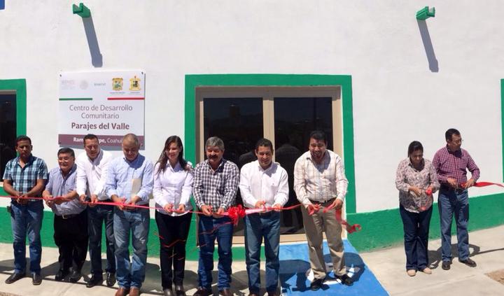 Inaguran Centro Comunitarios en Ramos Arizpe