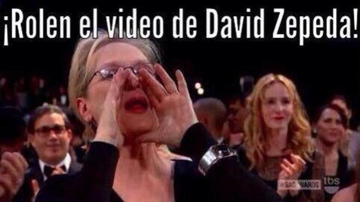 Surgen los memes del video de David Zepeda