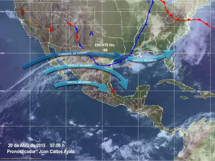 Continuarán lluvias por frente frío 48 en Coahuila