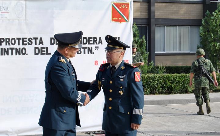 Designan nuevo comandante del 69 Batallón en Saltillo