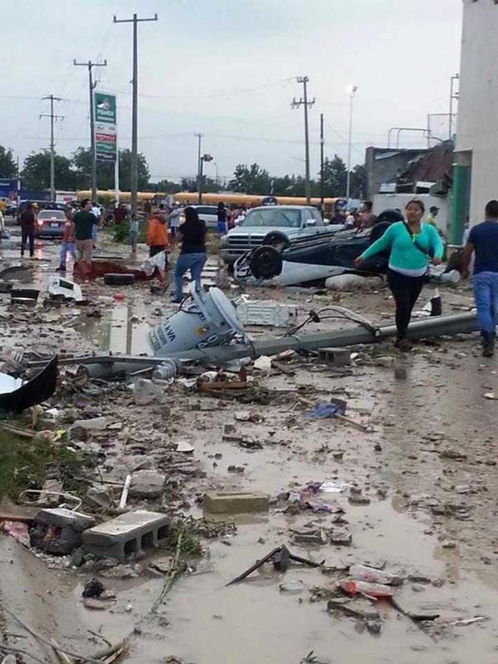 DIF Monclova abre centro de acopio tras tornado en Acuña