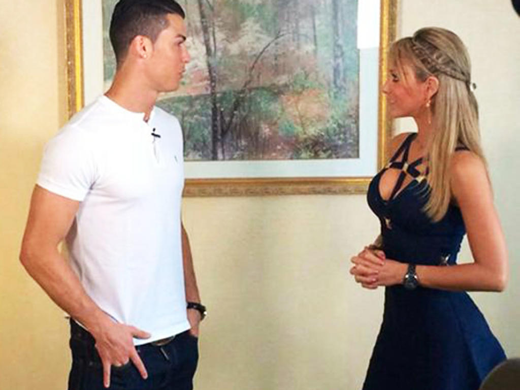 Aseguran que Inés Sainz fue 'amante' de Cristiano Ronaldo