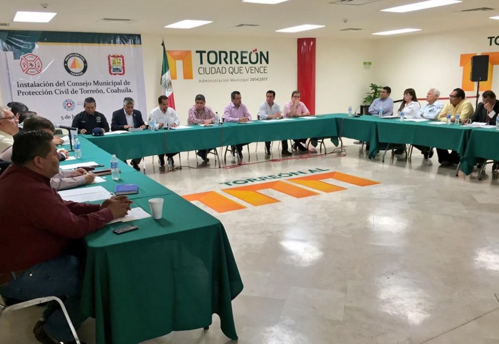 Instalan Consejo Municipal de Protección Civil  en Torreón
