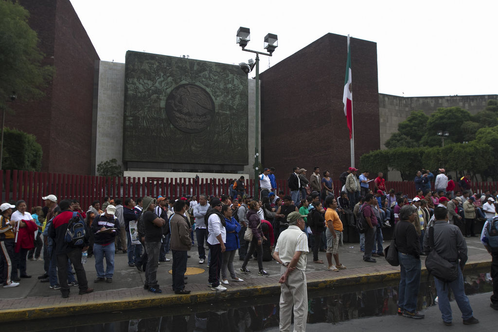 Maestros alistan protesta en San Lázaro