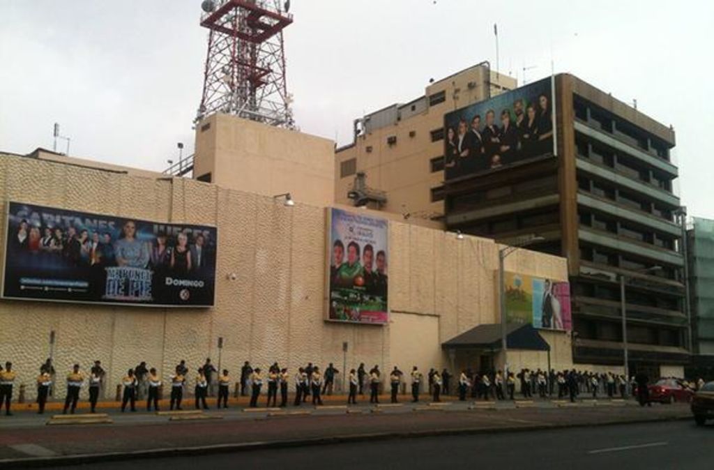 Vigilan Televisa ante protesta de CNTE
