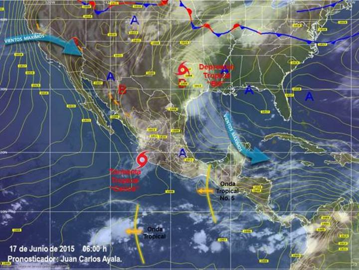 Continúan condiciones de lluvia y calor en Coahuila