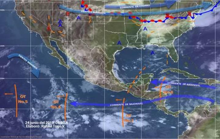 Habrá lluvias y vientos fuertes en Coahuila