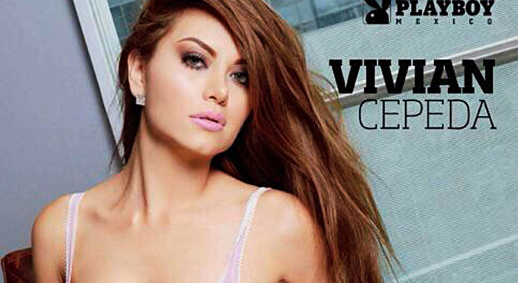 Presentan portada de revista con Vivian Cepeda
