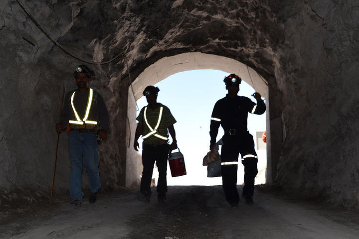 Mineros, octava fuerza laboral en Coahuila