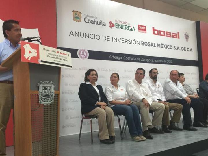 Anuncian nueva inversión de Bosal en Arteaga