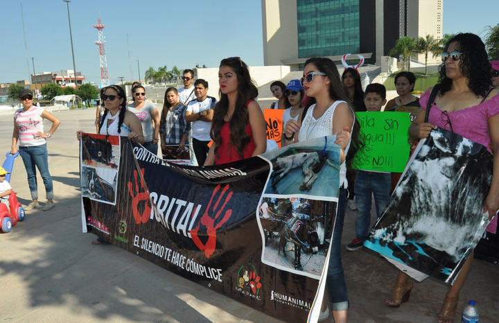 Marchan en Torreón contra corridas de toros