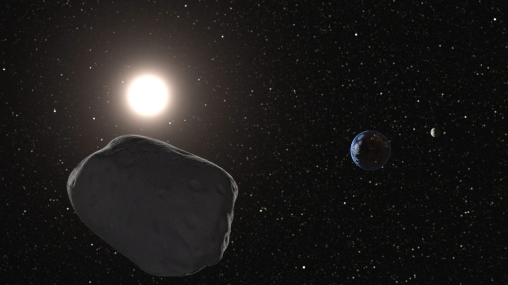 Masivo asteroide pasará cerca de la Tierra este sábado