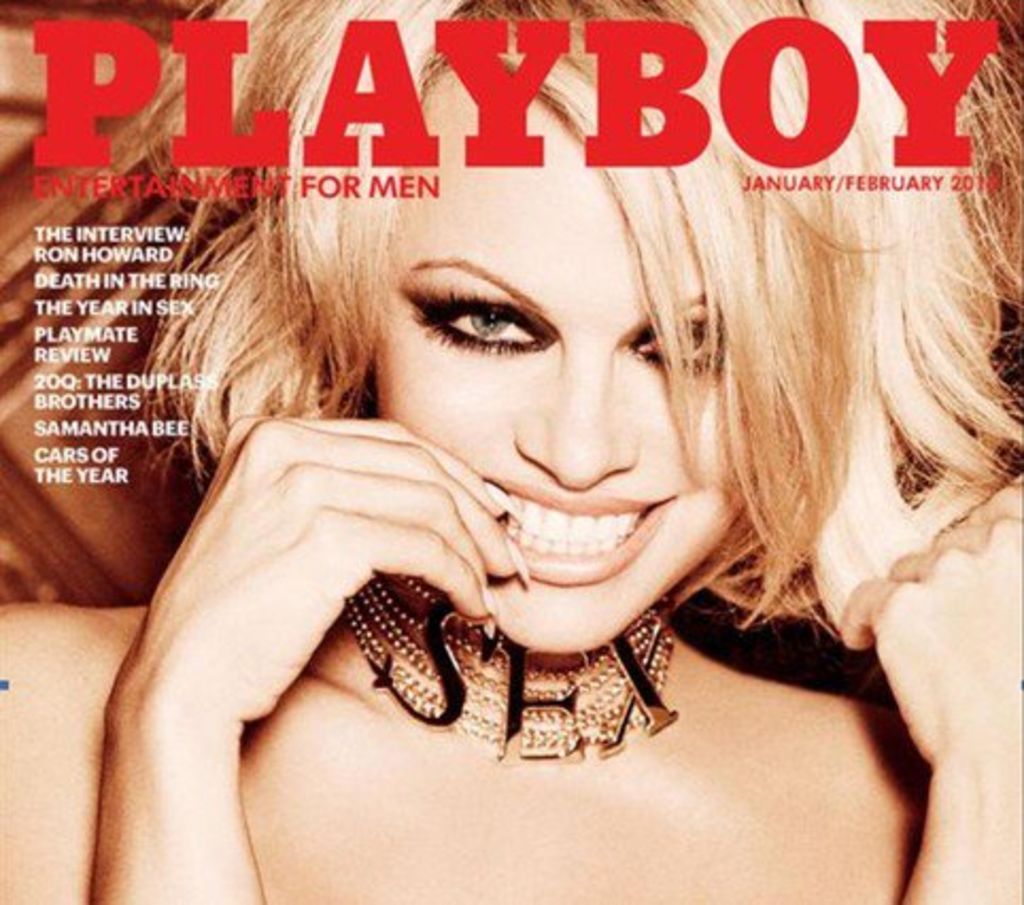 Pamela Anderson regresa para portada sin ropa de Playboy