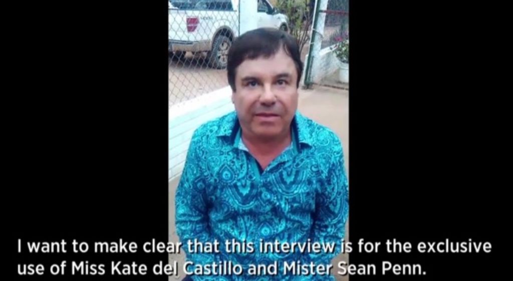Revelan video completo de entrevista de 'El Chapo'