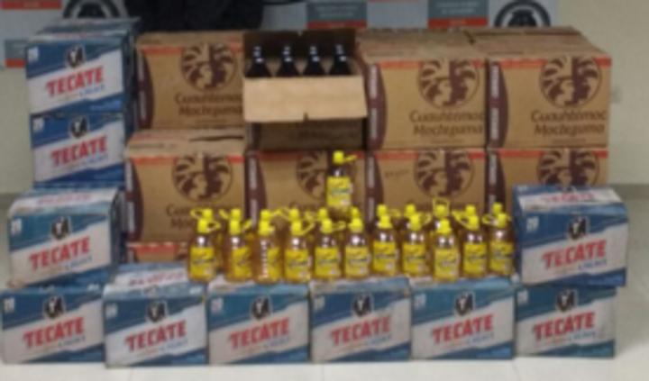 Aseguran más de 600 litros de cerveza ilegal en Saltillo