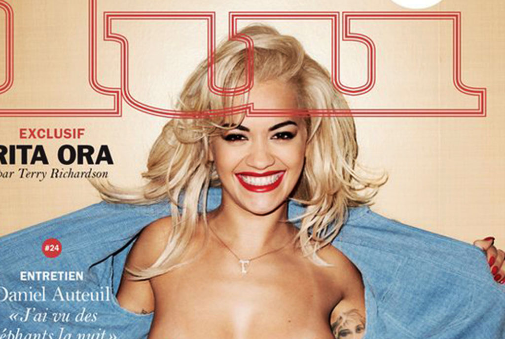 Polémica aparición de Rita Ora en revista francesa