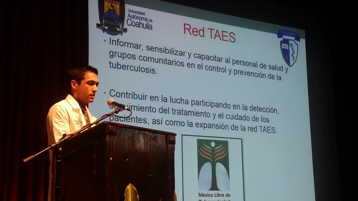 Estudiante de medicina participa en investigación sobre tuberculosis