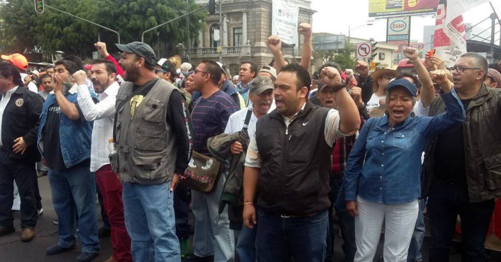 Anuncia CNTE plantón indefinido en Bucareli