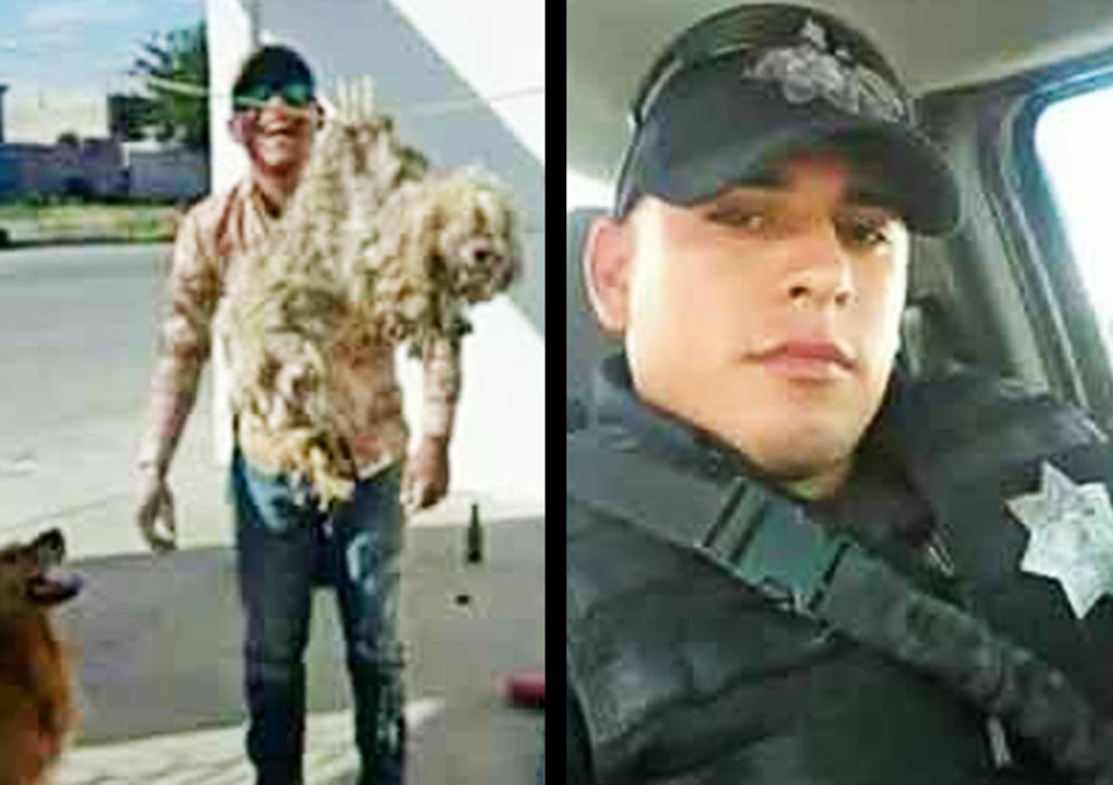 Suspenden a policía de Juárez por exhibir maltrato animal
