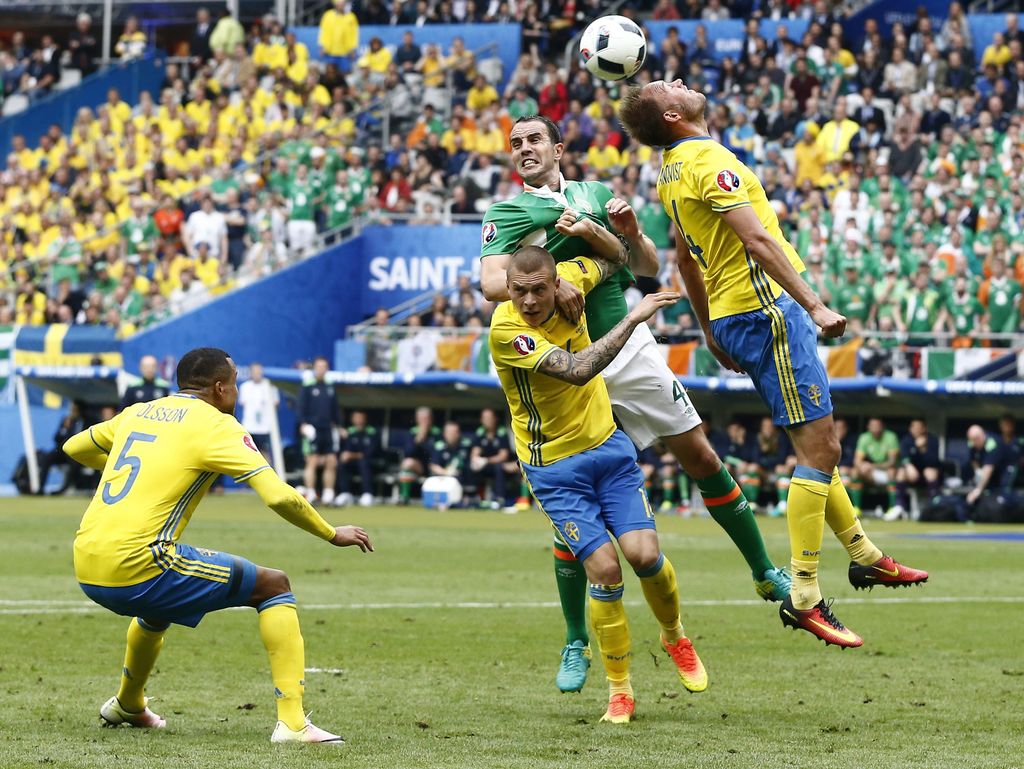 Empatan Suecia e Irlanda a un gol