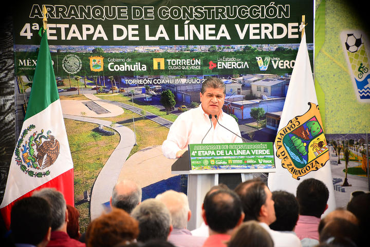 Se invierten 60 millones de pesos en la cuarta etapa de la Línea Verde