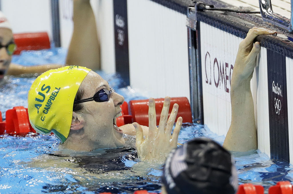 Nadadora australiana Cate Campbell impone récord olímpico