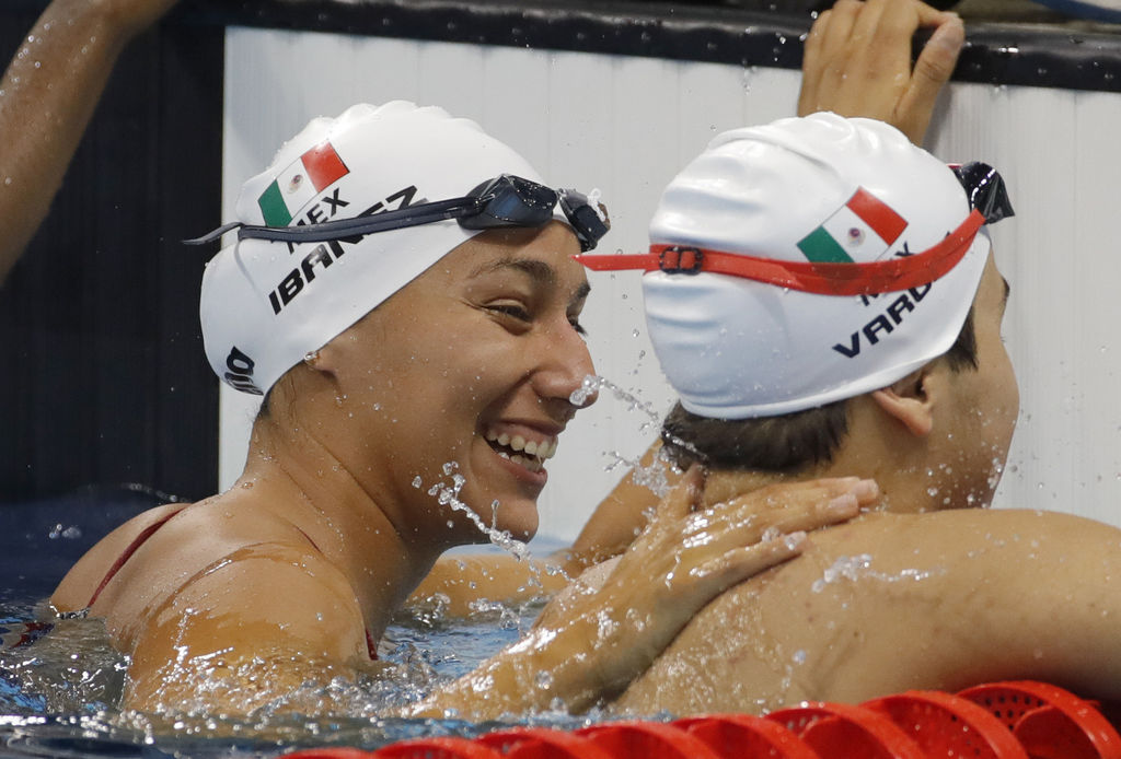 Nadadores mexicanos presentes en pruebas de natación