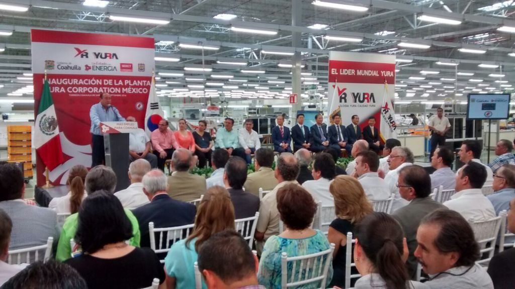 Generará Yura 4 mil empleos en Torreón