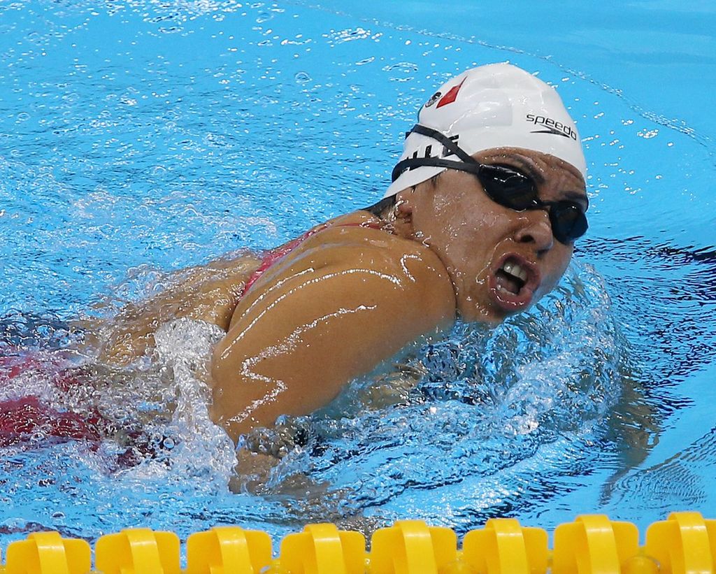 Patricia Valle gana bronce en natación