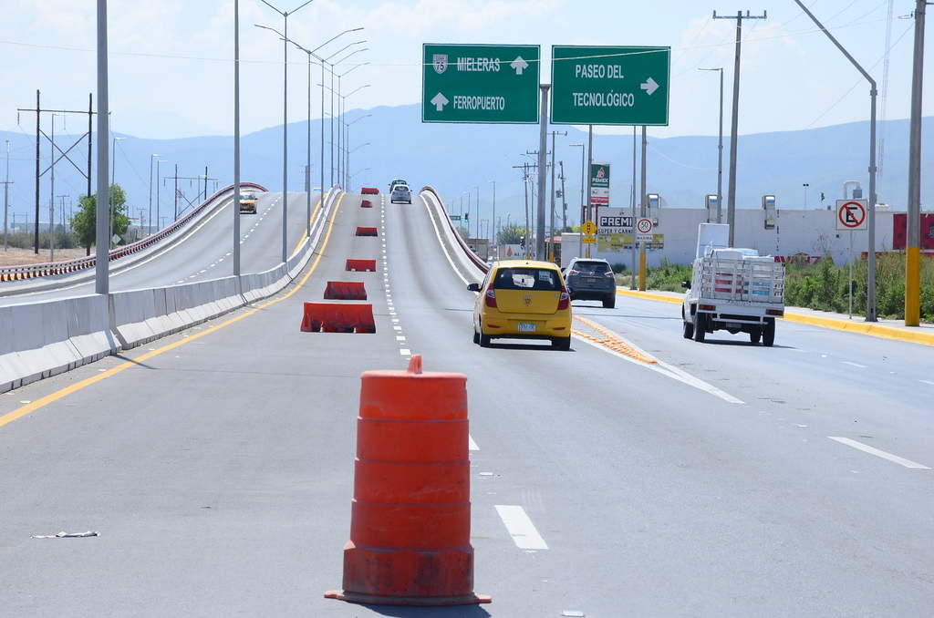 Puente Mieleras - Tecnológico funcionará con carril restringido