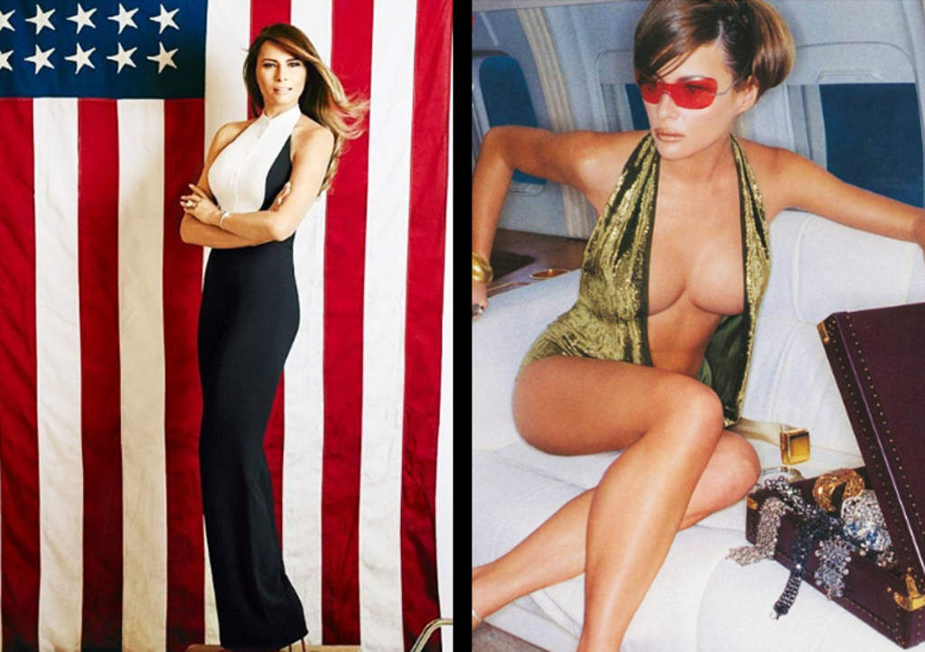GQ vuelve a difundir fotos íntimas de Melania Trump