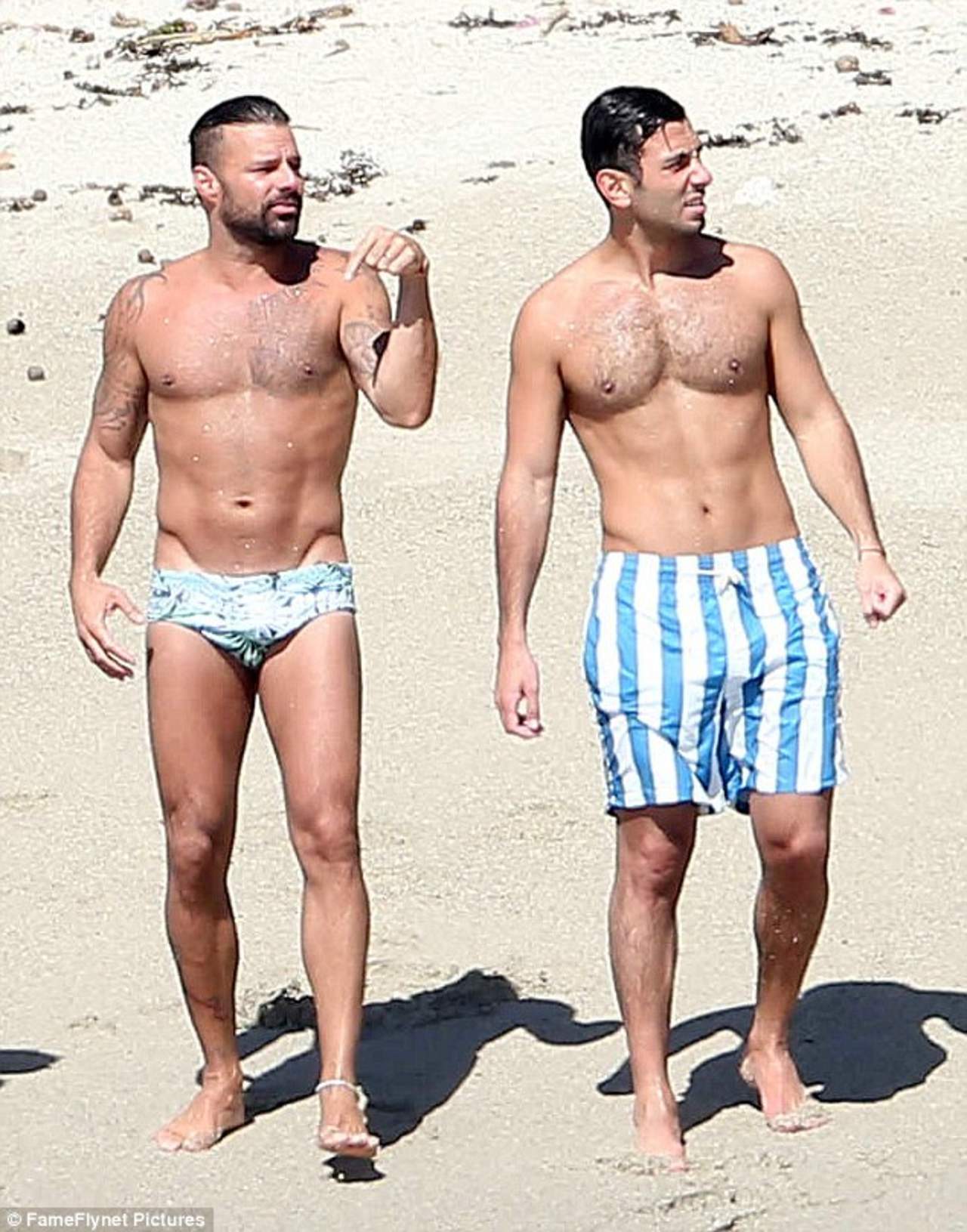 Ricky Martin y su novio de vacaciones en Puerto Vallarta