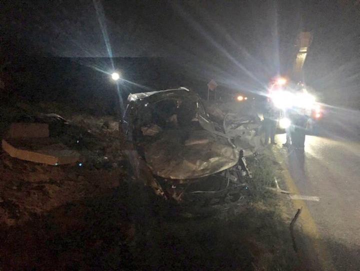 Accidente en carretera Zacatecas-Saltillo deja un muerto