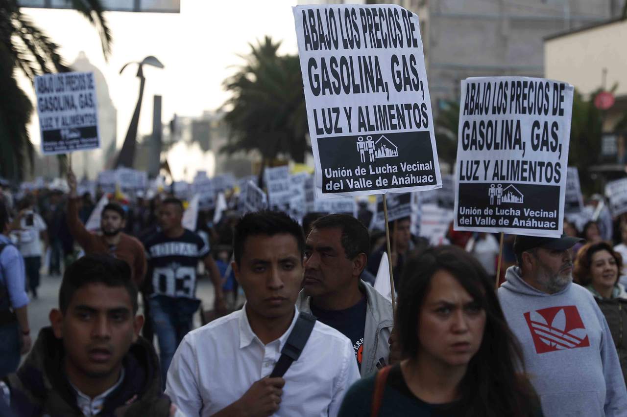 Convocan a paro nacional contra 'gasolinazo' para el 31 de enero