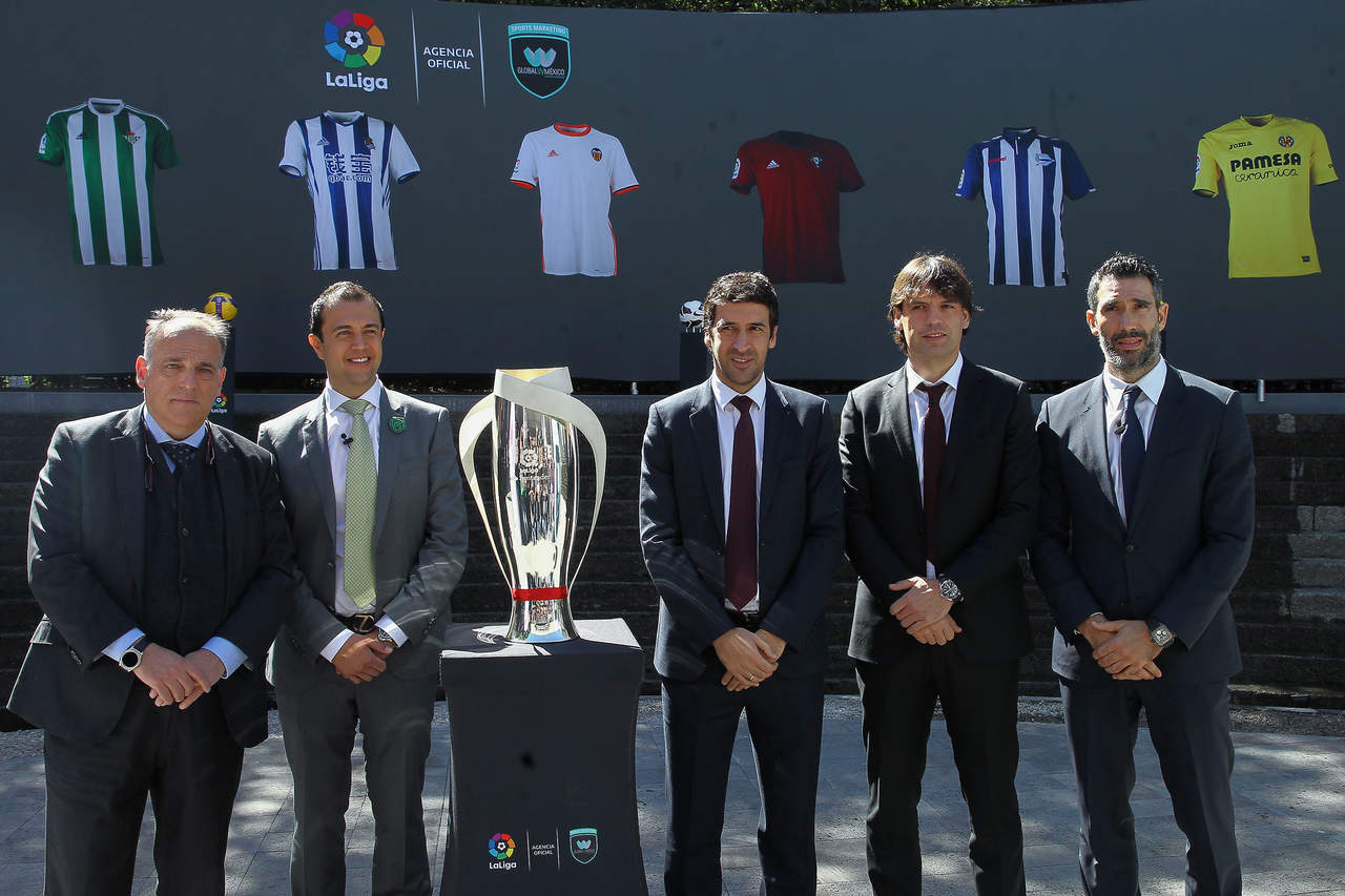 Presentan oficinas de la Liga Española de futbol en México