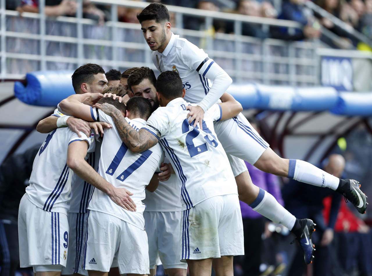 Se impone Real Madrid 4-1 al Éibar