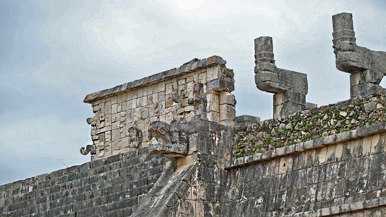 Usaron Mayas  sulfato de mercurio en esculturas Chichen Itzá