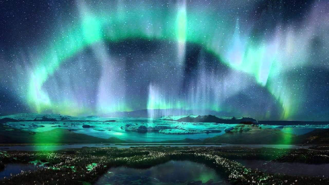 Astronauta publica imagen espacial de una aurora boreal
