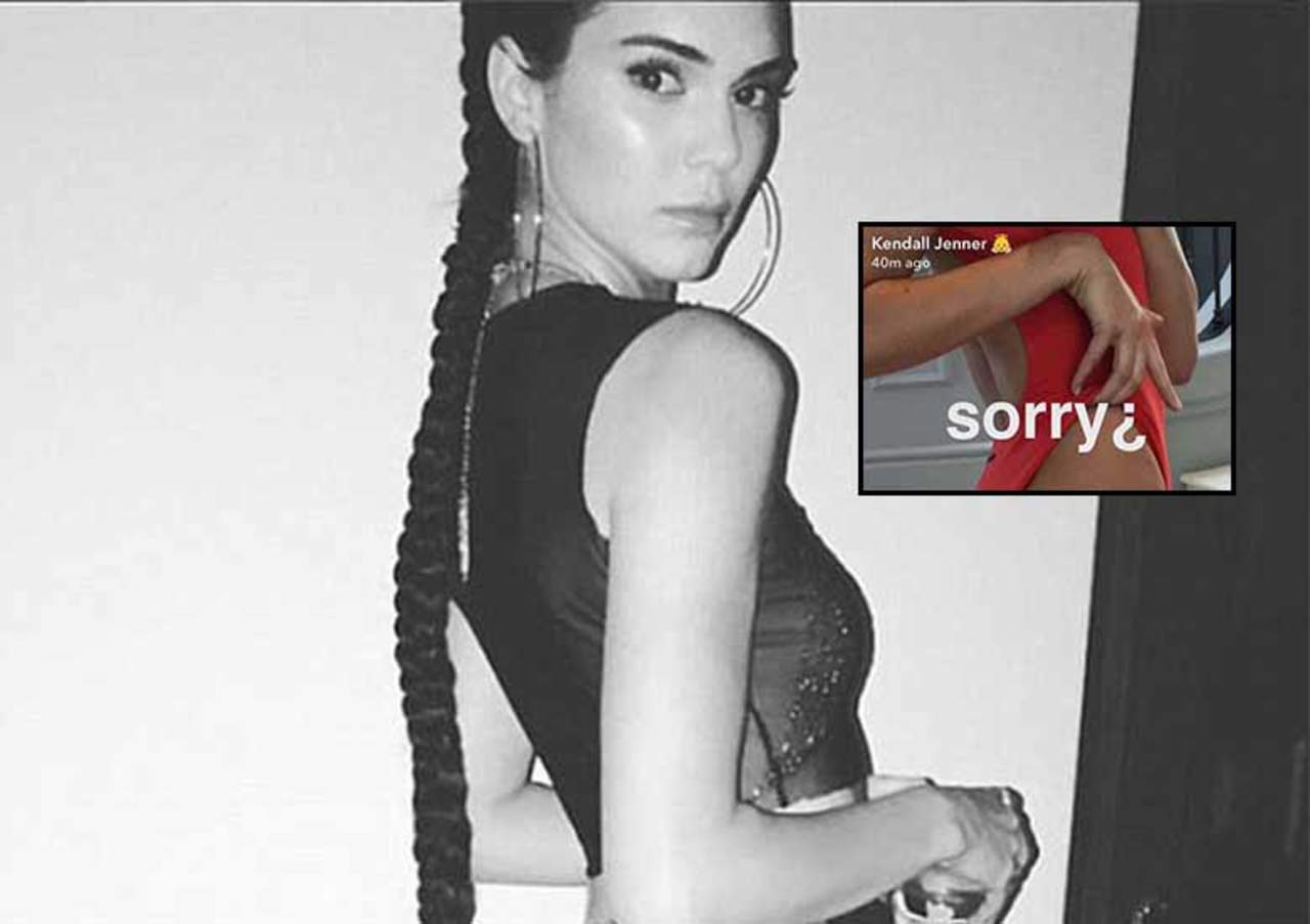 Kendall Jenner sorprende en Snapchat